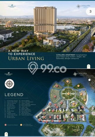 Hunian Apartemen Strategis untuk Dijual di Makassar dengan 0 Kamar Hunian Apartemen Strategis untuk Dijual di Makassar dengan 0 Kamar