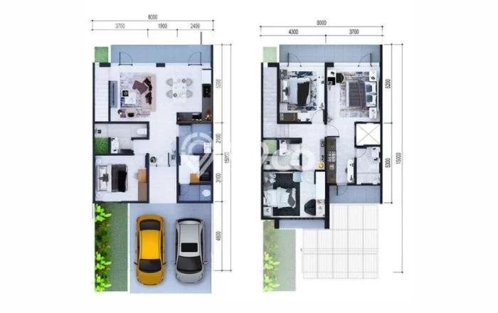 Hunian Cantik Modern Lb 150m2 di Tamalanrea, Makassar Hunian Cantik Modern Lb 150m2 di Tamalanrea, Makassar