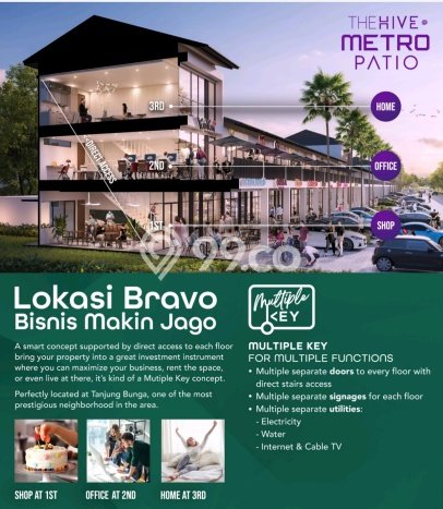 Unit Ruko Dijual di Makassar LT 94m2 & LB 91m2 Unit Ruko Dijual di Makassar LT 94m2 & LB 91m2