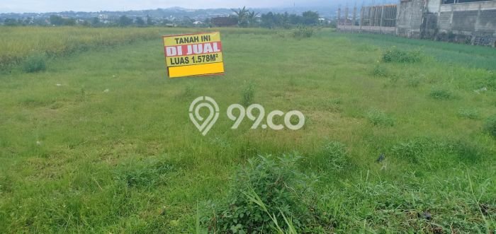 Kavling Tanah di Junrejo Dijual Luas 1578m2 Legalitas - Kavling Tanah di Junrejo Dijual Luas 1578m2 Legalitas -