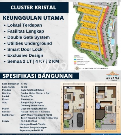 Dijual Cepat Rumah Favorit Siap Huni LB 77m2 di Curug, Tangerang Dijual Cepat Rumah Favorit Siap Huni LB 77m2 di Curug, Tangerang