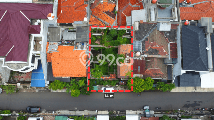 Lahan Kosong Dijual di Tebet, Jakarta Selatan, Luas 238m2 Area Strategis Lahan Kosong Dijual di Tebet, Jakarta Selatan, Luas 238m2 Area Strategis