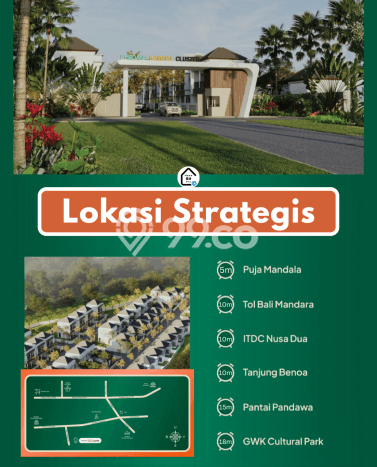 Rumah Modern 2 KT di Nusa Dua Badung Rumah Modern 2 KT di Nusa Dua Badung