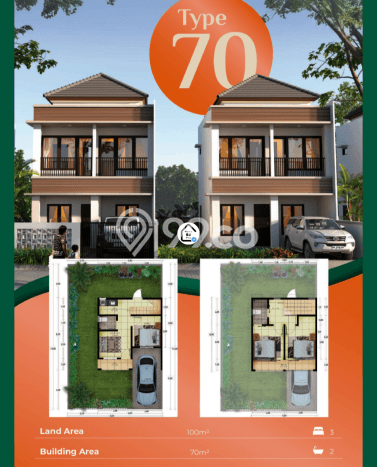 Rumah Modern 3 Kamar LT 100m2 di Nusa Dua Rumah Modern 3 Kamar LT 100m2 di Nusa Dua