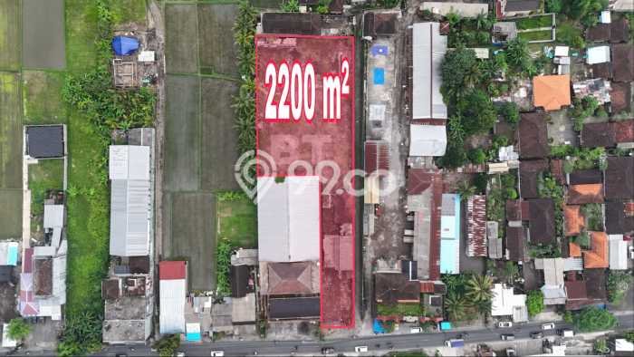 Lahan Kosong Dijual di Ubud, Gianyar, Luas 2200m2 Area Strategis Lahan Kosong Dijual di Ubud, Gianyar, Luas 2200m2 Area Strategis