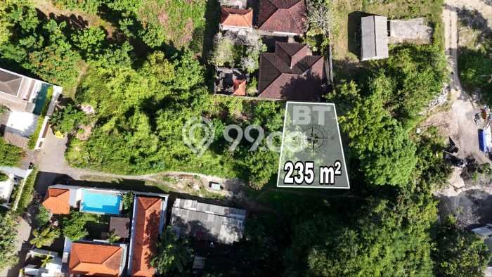 Dijual Tanah Lokasi Pecatu, Badung Seluas 235m2 Dijual Tanah Lokasi Pecatu, Badung Seluas 235m2