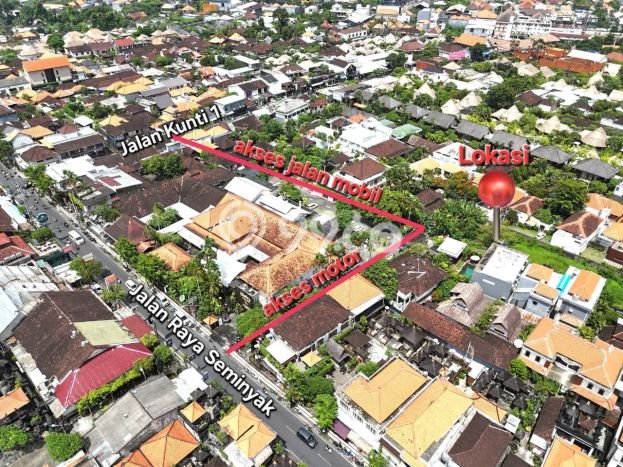 Tanah Dijual Area Strategis di Seminyak Badung 177m2 Tanah Dijual Area Strategis di Seminyak Badung 177m2