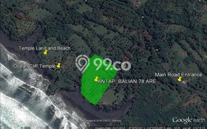Dijual Tanah Lokasi Lalanglinggah, Tabanan Seluas 7800m2 Dijual Tanah Lokasi Lalanglinggah, Tabanan Seluas 7800m2