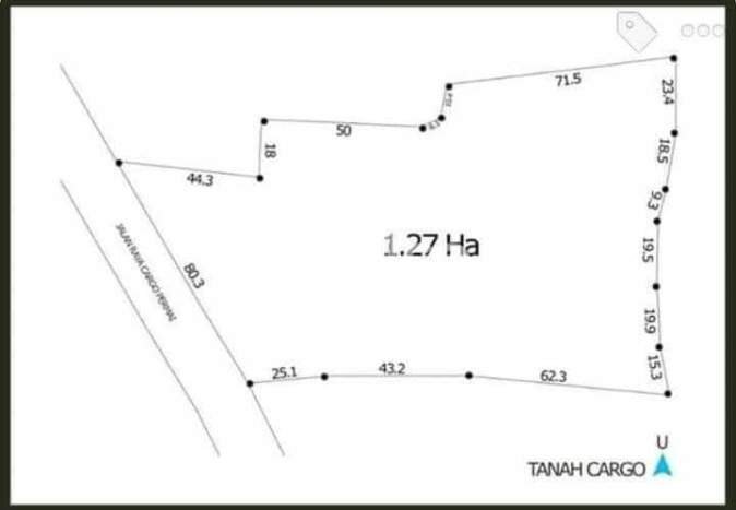 Tanah Kosong Dijual di Denpasar dengan Area 12900m2 Tanah Kosong Dijual di Denpasar dengan Area 12900m2