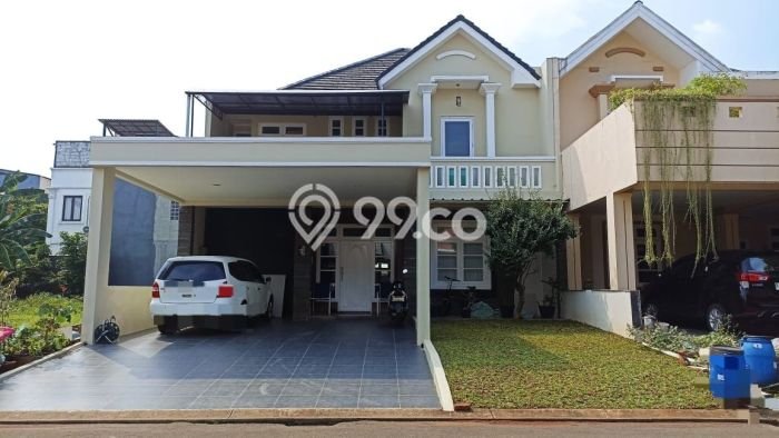 For Sale! Premium House LT 200m2 Desain Elegan di Kota Wisata For Sale! Premium House LT 200m2 Desain Elegan di Kota Wisata