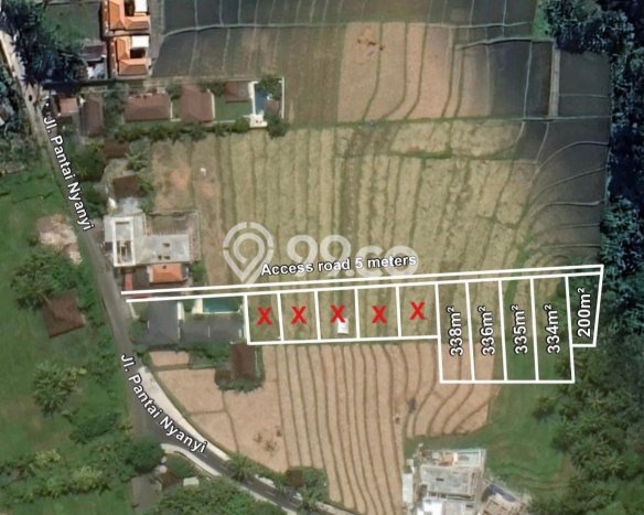 Jarang Ada! Tanah di Tabanan Punya Luas 350m2 SHM Jarang Ada! Tanah di Tabanan Punya Luas 350m2 SHM