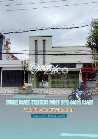 Ruko Dijual di Klojen LT 834m2, LB 500m2 untuk Investasi Ruko Dijual di Klojen LT 834m2, LB 500m2 untuk Investasi