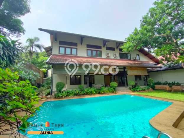 For Sale! Luxury House LT 1117m2 Desain Elegan di Kemang For Sale! Luxury House LT 1117m2 Desain Elegan di Kemang