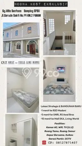 Kost Siap Huni di Tampan, Pekanbaru Kost Siap Huni di Tampan, Pekanbaru