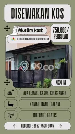Kost Lengkap di Kembangan, Jakarta Barat Cocok untuk Mahasiswa & Karyawan Kost Lengkap di Kembangan, Jakarta Barat Cocok untuk Mahasiswa & Karyawan