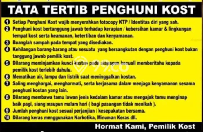 Disewakan Kost Strategis di Cengkareng Kondisi Bagus Full Furnished Disewakan Kost Strategis di Cengkareng Kondisi Bagus Full Furnished