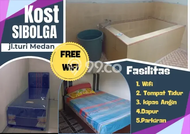 Kost Strategis Disewakan di Medan Kota, Medan Kondisi Baik Full Furnished Kost Strategis Disewakan di Medan Kota, Medan Kondisi Baik Full Furnished