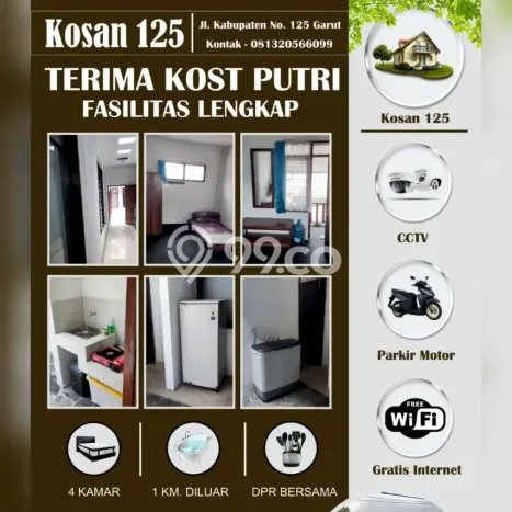Kost Strategis Disewakan di Garut Kota, Garut Kondisi Baik Full Furnished Kost Strategis Disewakan di Garut Kota, Garut Kondisi Baik Full Furnished