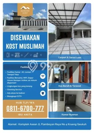Kost di Dewantara Aceh Utara Siap Huni Full Furnished Kost di Dewantara Aceh Utara Siap Huni Full Furnished