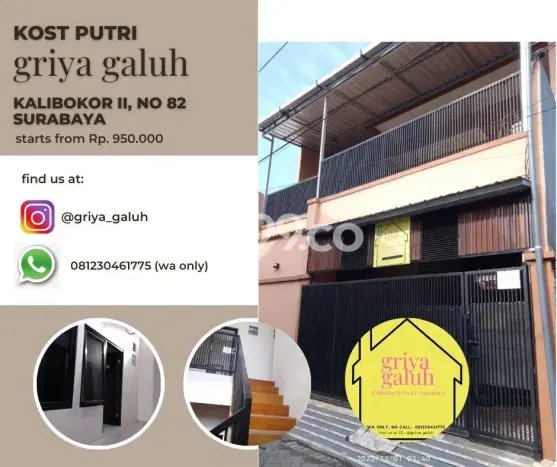 Untuk Disewa Kost di Gubeng Surabaya Luas Full Furnished Untuk Disewa Kost di Gubeng Surabaya Luas Full Furnished