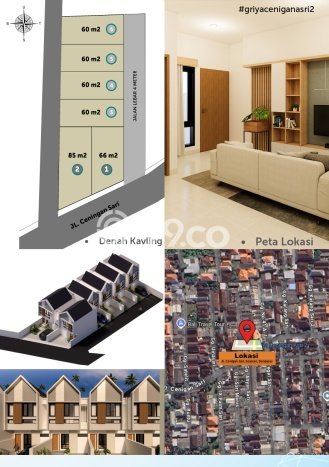 Hunian Cantik Modern Lb 70m2 di Denpasar Selatan, Denpasar Hunian Cantik Modern Lb 70m2 di Denpasar Selatan, Denpasar