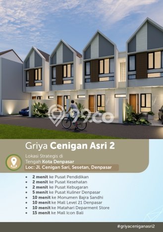 Hunian Cantik Modern Lb 70m2 di Denpasar Selatan, Denpasar Hunian Cantik Modern Lb 70m2 di Denpasar Selatan, Denpasar