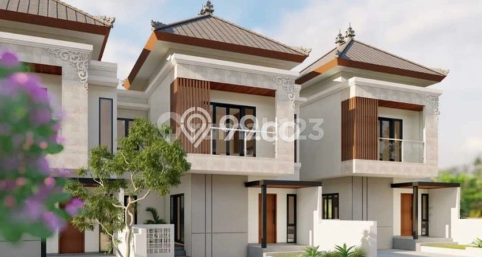 Rumah Modern 3 KT di Benoa Badung Semi Furnished Rumah Modern 3 KT di Benoa Badung Semi Furnished
