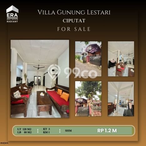 Jual Rumah Bagus Siap Huni LB 80m2 di Ciputat, Tangerang Selatan Jual Rumah Bagus Siap Huni LB 80m2 di Ciputat, Tangerang Selatan