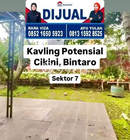 Tanah Kavling Dijual di Bintaro, Tangerang Selatan dengan Luas Tanah 1500m2 Tanah Kavling Dijual di Bintaro, Tangerang Selatan dengan Luas Tanah 1500m2