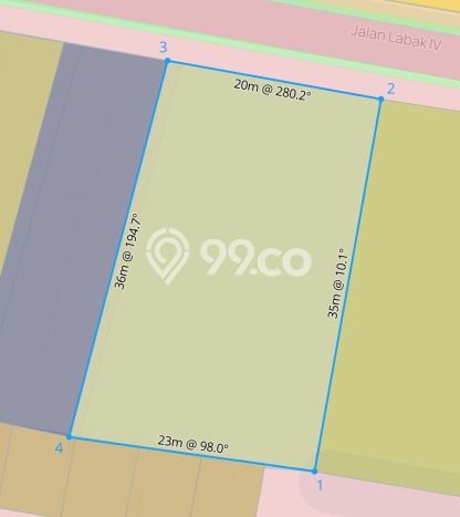 Tanah Komersial Dijual di Denpasar Barat Denpasar 700m2 Tanah Komersial Dijual di Denpasar Barat Denpasar 700m2