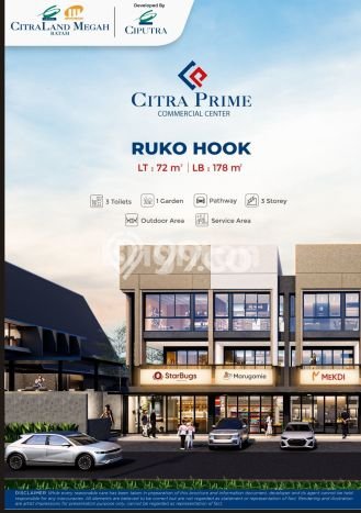 Unit Ruko Dijual di Batam LT 60m2 & LB 151m2 Unit Ruko Dijual di Batam LT 60m2 & LB 151m2