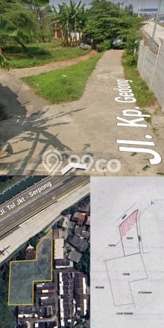 Lahan untuk Dijual Lokasi Ciputat, Tangerang Selatan Luas 2000m2 SHM Lahan untuk Dijual Lokasi Ciputat, Tangerang Selatan Luas 2000m2 SHM