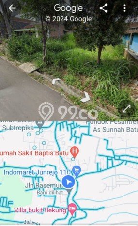 Dijual Tanah 683m2 di Batu, Malang Dijual Tanah 683m2 di Batu, Malang