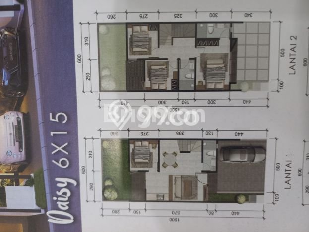 Rumah Minimalis 4 KT LT 90m2 di Sambiroto Rumah Minimalis 4 KT LT 90m2 di Sambiroto
