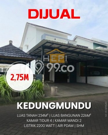 Rumah Elit Modern Tanpa Renovasi di Kedungmundu Semarang Rumah Elit Modern Tanpa Renovasi di Kedungmundu Semarang