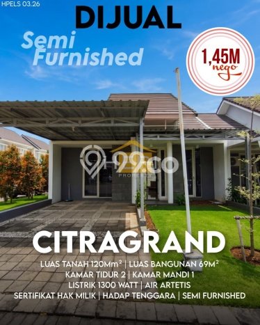 Hunian Cantik Minimalis Lb 69m2 di Tembalang, Semarang Hunian Cantik Minimalis Lb 69m2 di Tembalang, Semarang