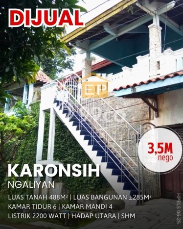 Siap Huni Rumah Mewah 6 Kamar di Ngaliyan Dekat ke Mana Saja Siap Huni Rumah Mewah 6 Kamar di Ngaliyan Dekat ke Mana Saja