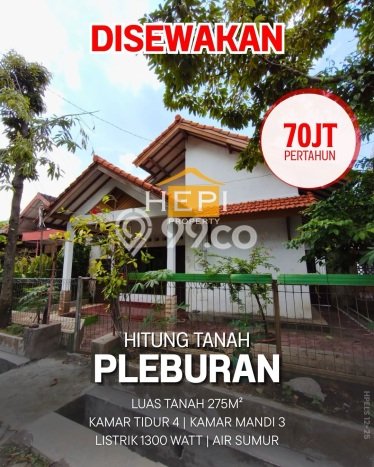Lokasi terbaik! Rumah siap huni dikontrakkan di Semarang Selatan LB 275m2 Lokasi terbaik! Rumah siap huni dikontrakkan di Semarang Selatan LB 275m2