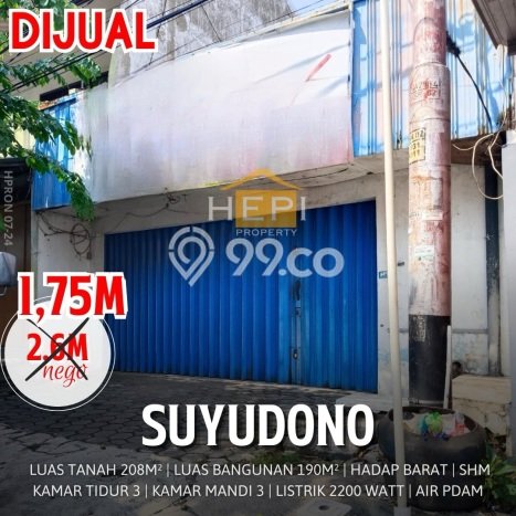 Ruko Paling Dicari LB 190m2 Dijual di Semarang Selatan Ruko Paling Dicari LB 190m2 Dijual di Semarang Selatan