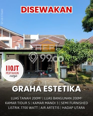 Lokasi terbaik! Rumah siap huni disewakan di Tembalang LB 200m2 Lokasi terbaik! Rumah siap huni disewakan di Tembalang LB 200m2