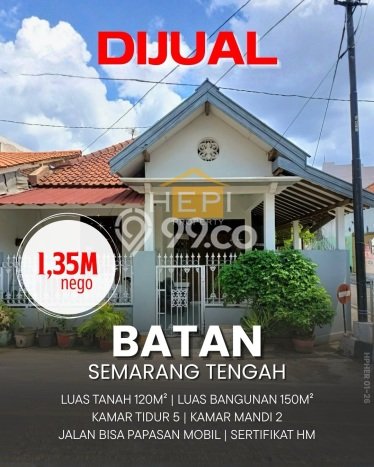 Dijual Cepat Rumah Favorit Siap Huni LB 150m2 di Semarang Tengah, Semarang Dijual Cepat Rumah Favorit Siap Huni LB 150m2 di Semarang Tengah, Semarang