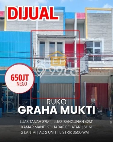 Ruko Kawasan Strategis di Pedurungan, Luas 42m2m², Mainroad Ruko Kawasan Strategis di Pedurungan, Luas 42m2m², Mainroad