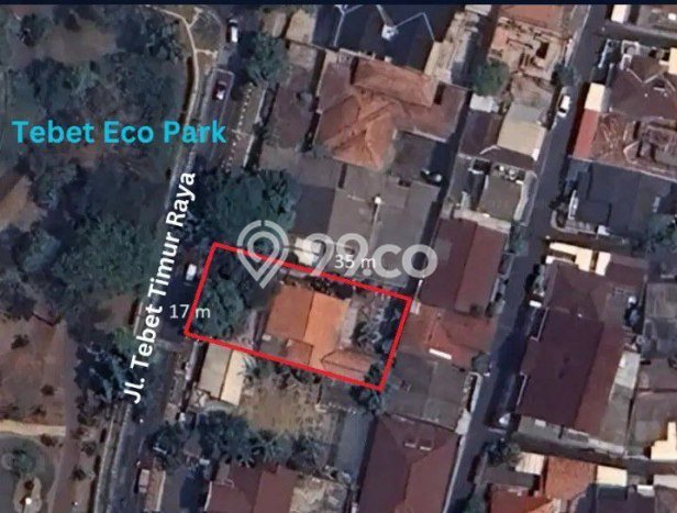 Lahan untuk Dijual di Tebet Jakarta Selatan Luas 611m2 Lahan untuk Dijual di Tebet Jakarta Selatan Luas 611m2