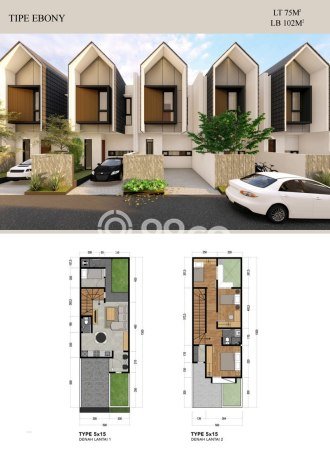Rumah Strategis Minimalis Lb 102m2 di BSD, Tangerang Selatan Rumah Strategis Minimalis Lb 102m2 di BSD, Tangerang Selatan