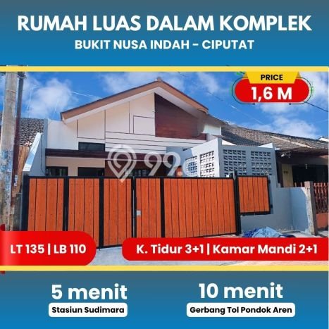 Jual Rumah Strategis Bagus Punya 4 KT di Ciputat Tangerang Selatan SHM Jual Rumah Strategis Bagus Punya 4 KT di Ciputat Tangerang Selatan SHM