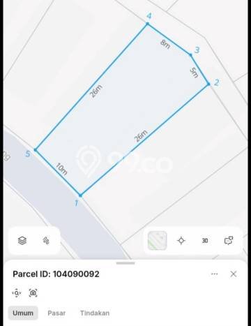 Tanah Dijual di Bandung Seluas 311m2 Strategis Tanah Dijual di Bandung Seluas 311m2 Strategis