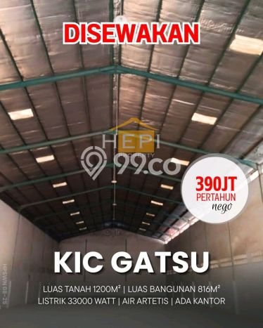 Gudang Area Strategis di Ngaliyan, Luas 816m2m², Jalur Utama Gudang Area Strategis di Ngaliyan, Luas 816m2m², Jalur Utama