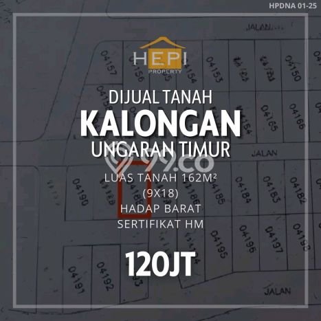 Jarang Ada! Tanah di Ungaran Timur Punya Luas 162m2 SHM Jarang Ada! Tanah di Ungaran Timur Punya Luas 162m2 SHM
