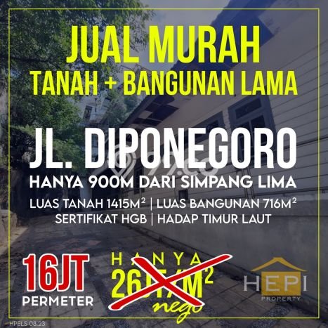 Lahan Kosong Dijual di Semarang dengan Area 1415m2 Lahan Kosong Dijual di Semarang dengan Area 1415m2