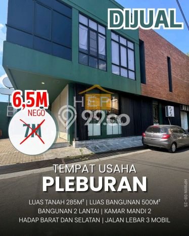 KEUNTUNGAN BERLIPAT! Komersial Kawasan Pleburan, Luas 500m2m², Area Komersial KEUNTUNGAN BERLIPAT! Komersial Kawasan Pleburan, Luas 500m2m², Area Komersial